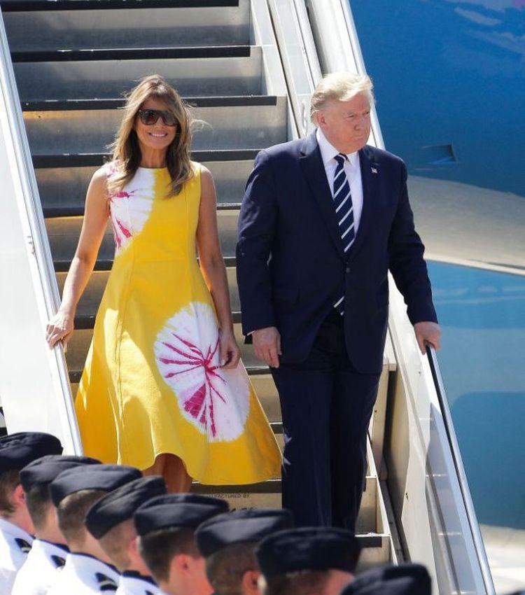 Melania Trump și Justin Trudeau, prim-ministrul Canadei ...