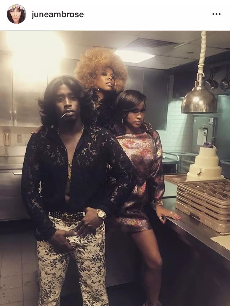 June Ambrose si Diddy