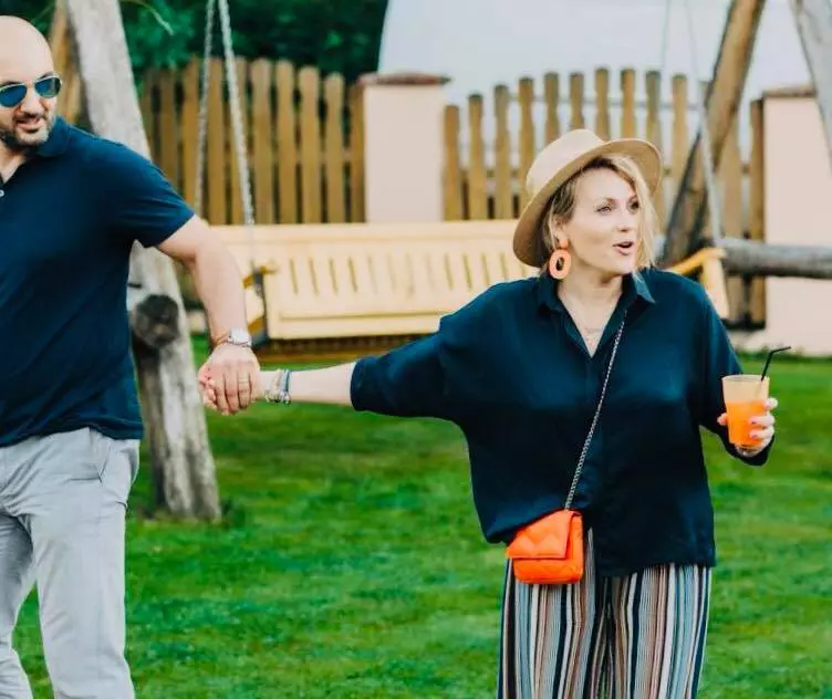 Mirela Vaida și soțul ei