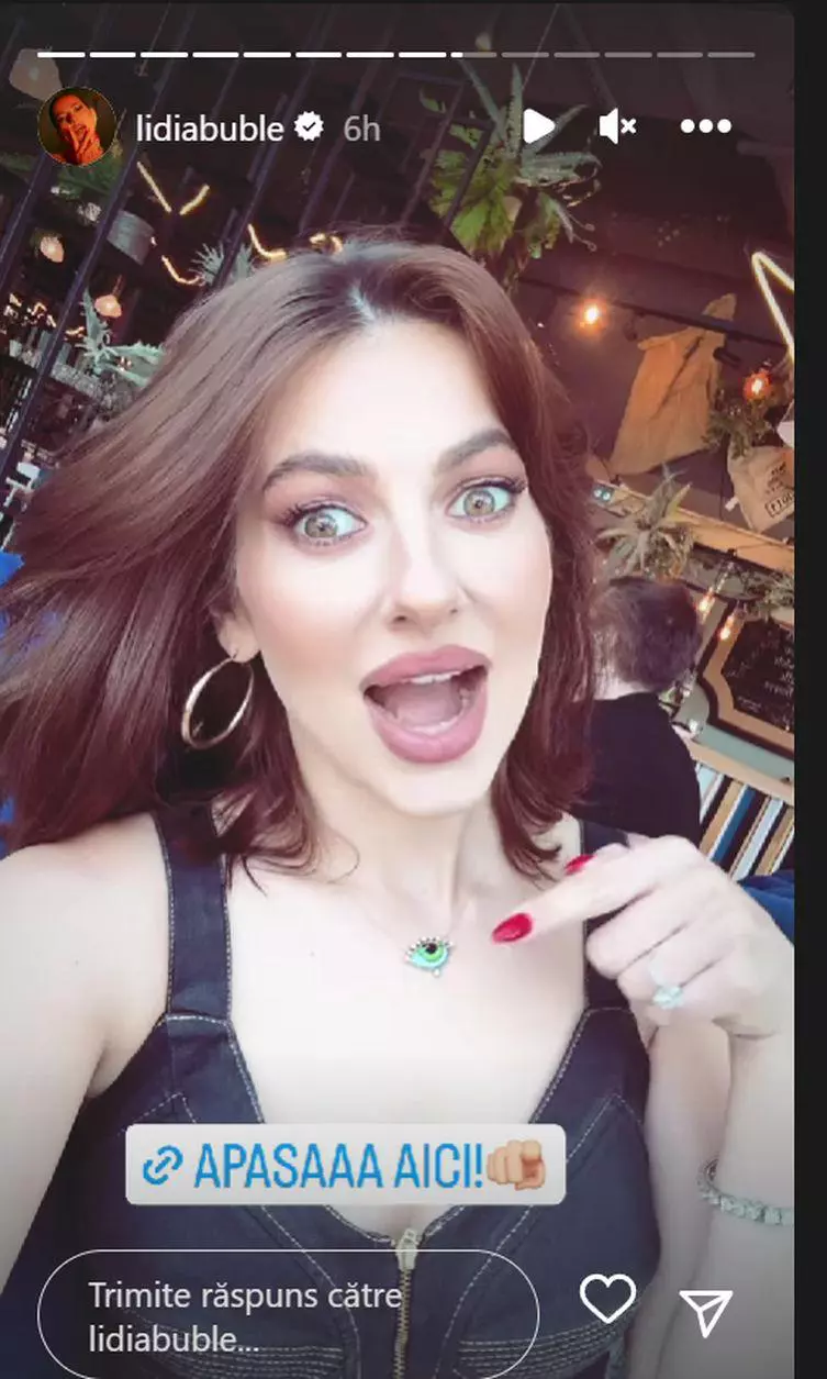 Cum arată inelul pe care Lidia Buble l-a primit de la Horațiu Nicolau. S-a pozat, din nou, cu bijuteria pe deget