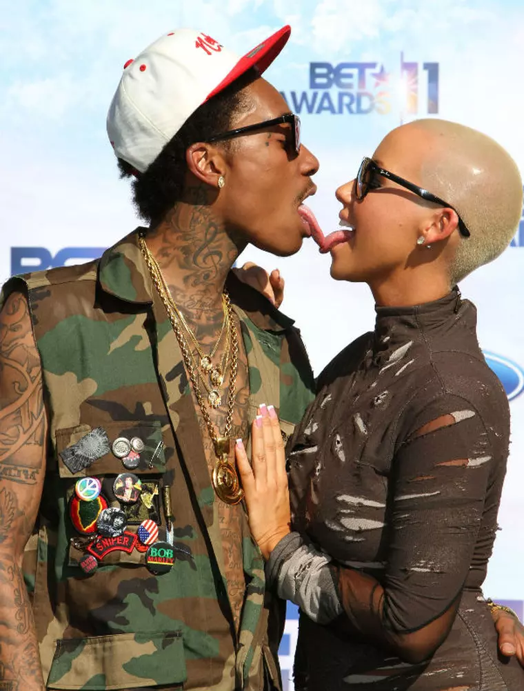 Amber Rose si Wiz Khalifa