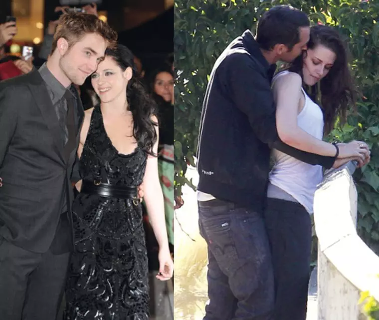 Robert Pattinson si Kristen Stewart