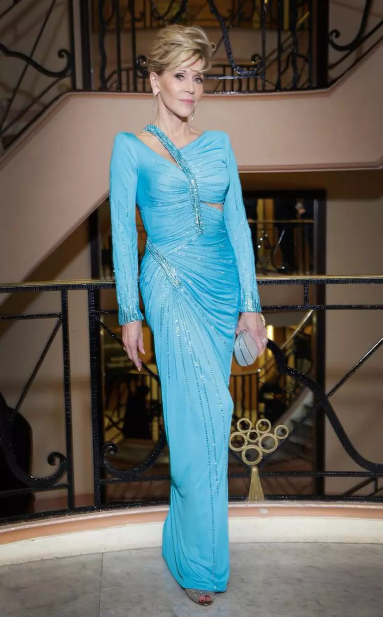 Exclusive - Jane Fonda posing at Martinez Hotel - 66th Cannes Film Festival