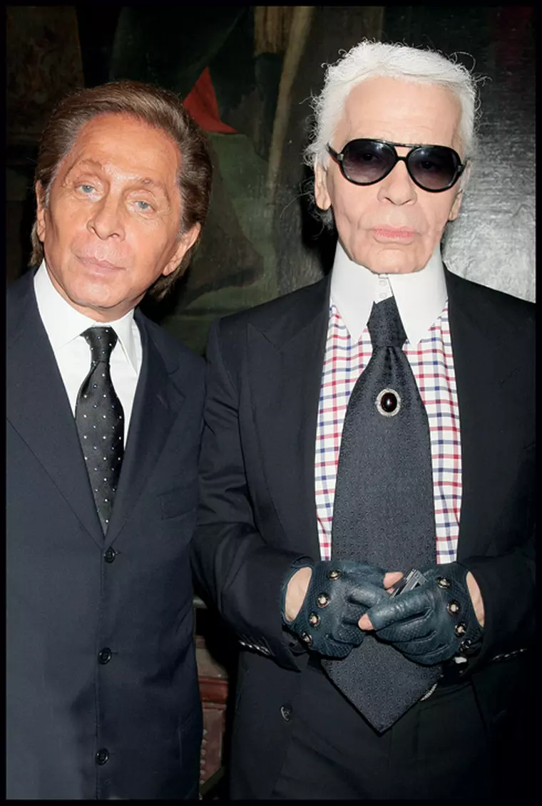 VERNISSAGE DE L'EXPOSITION DES PHOTOGRAPHIES DE KARL LAGERFELD 