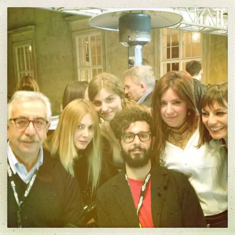 Cristina Cepraga cu echipa la FIF Cracovia