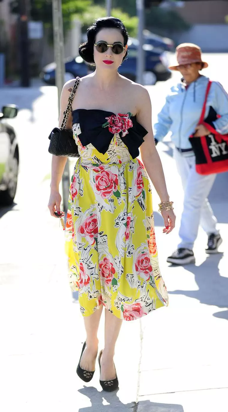 DITA VON TEESE AT LA POUBELLE