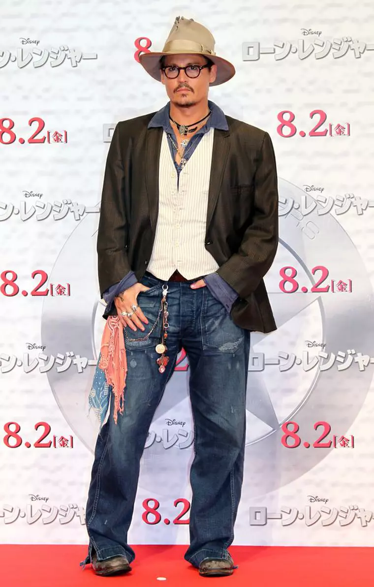 Lone Ranger Fotocall in Tokio