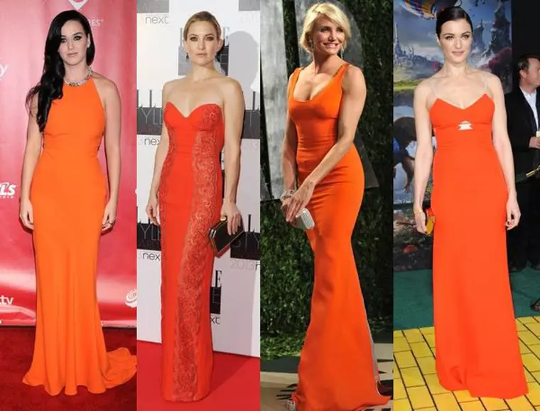 rochia sirena portocalie