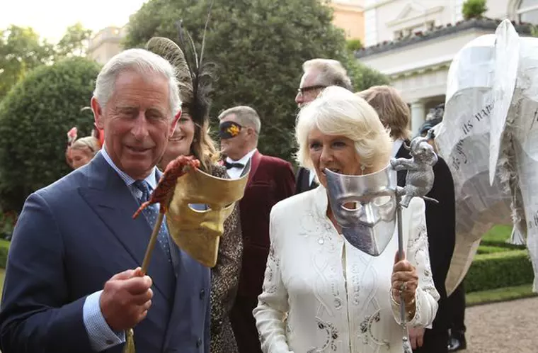 Charles, Prince Of Wales And Camilla, Duchess Of Cornwall Host A Reception For Charity In London