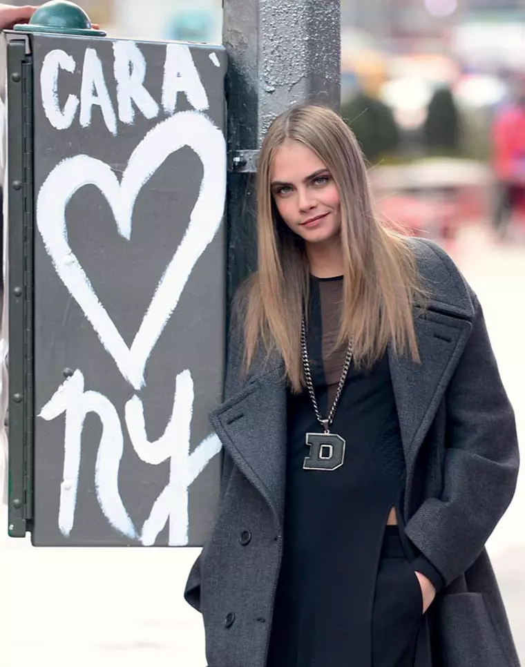 Cara Delevingne During A Photo Shoot - NYC