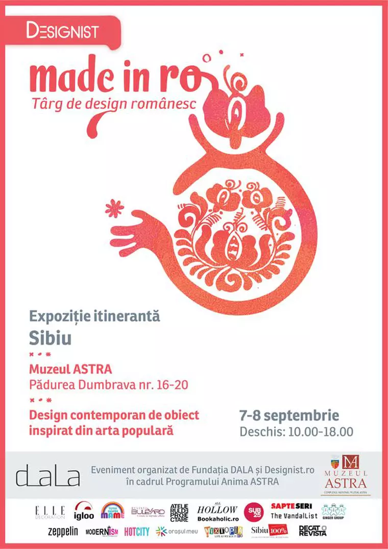Afis Made in RO SIBIU 7-8 septembrie