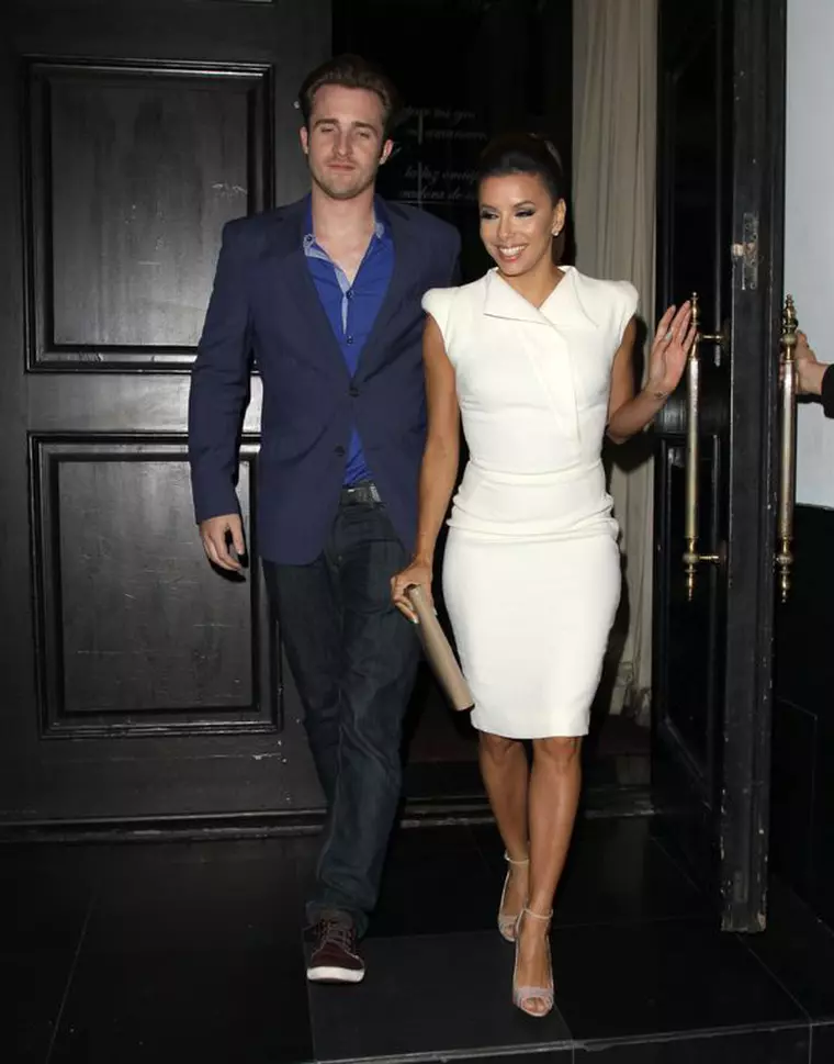 Eva Longoria Dines Out With Ernesto Arguello & Matthew Hussey