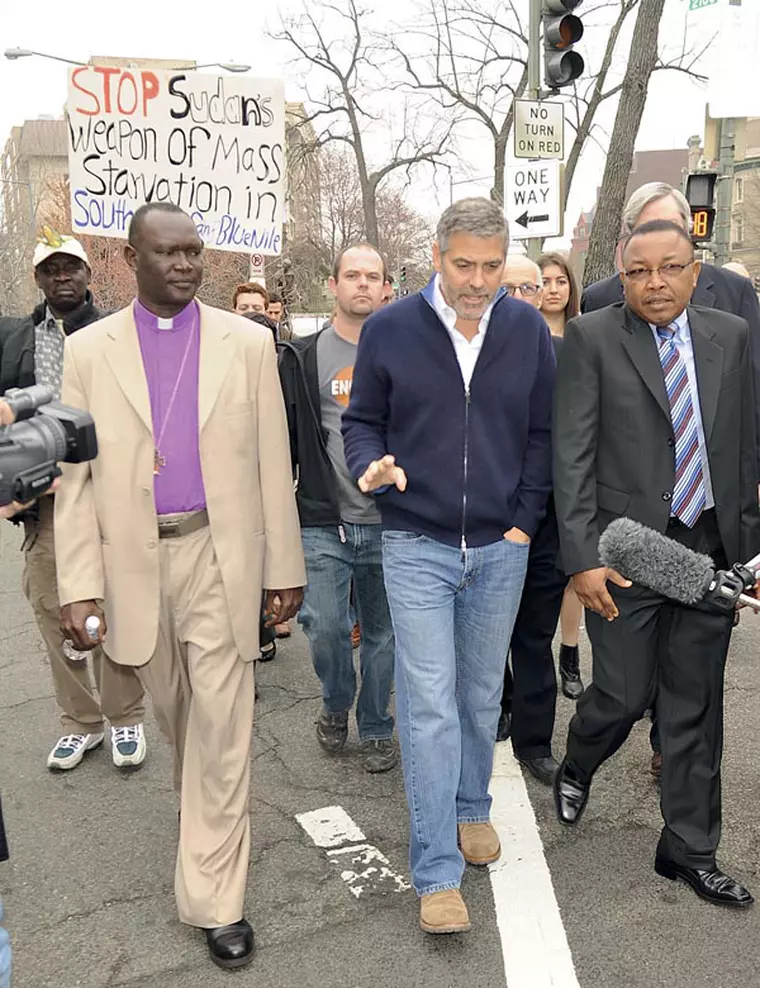 George Clooney Gets Arrested In D.C.