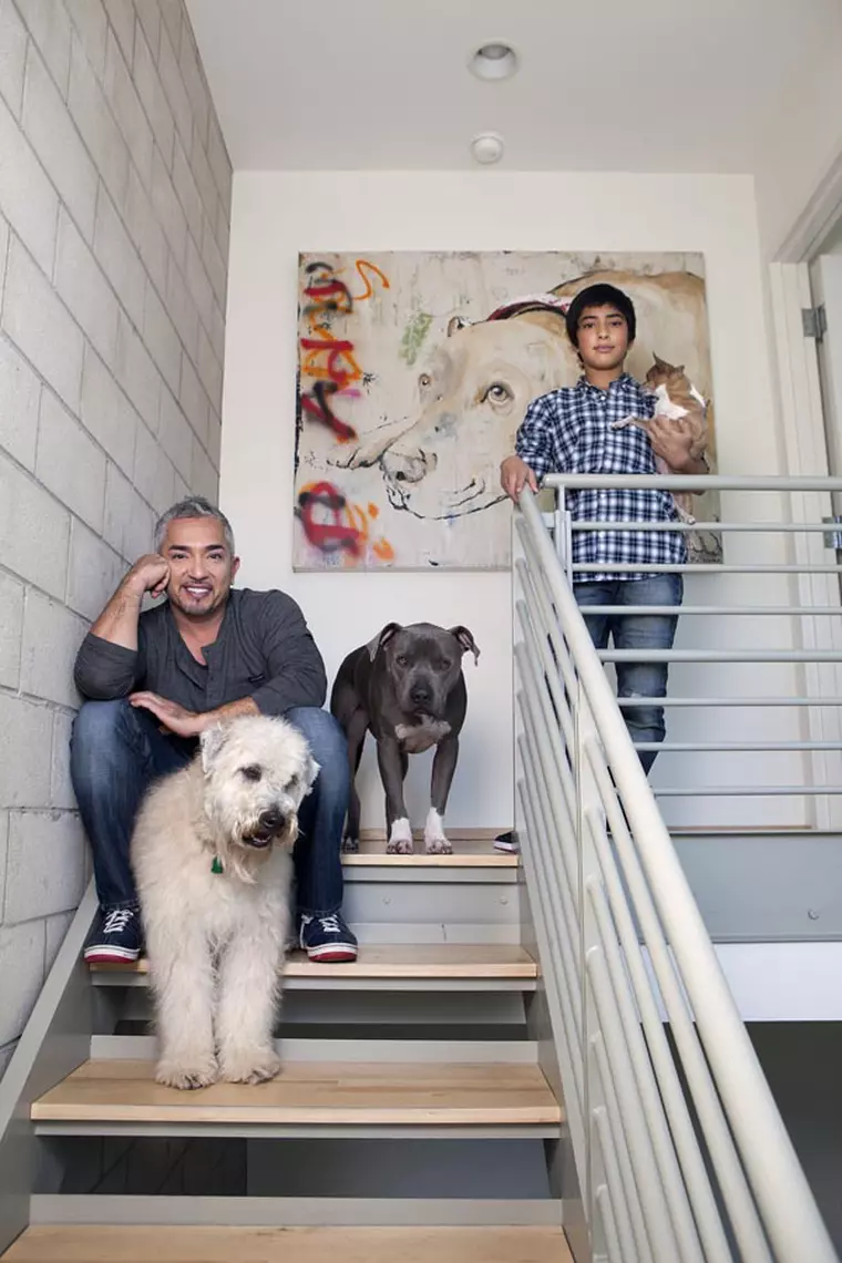 Cesar Millan at Home