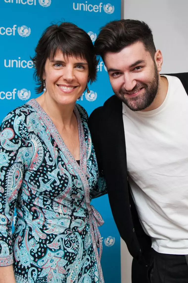 UNICEF - Smiley si Sandie Blanchet 3