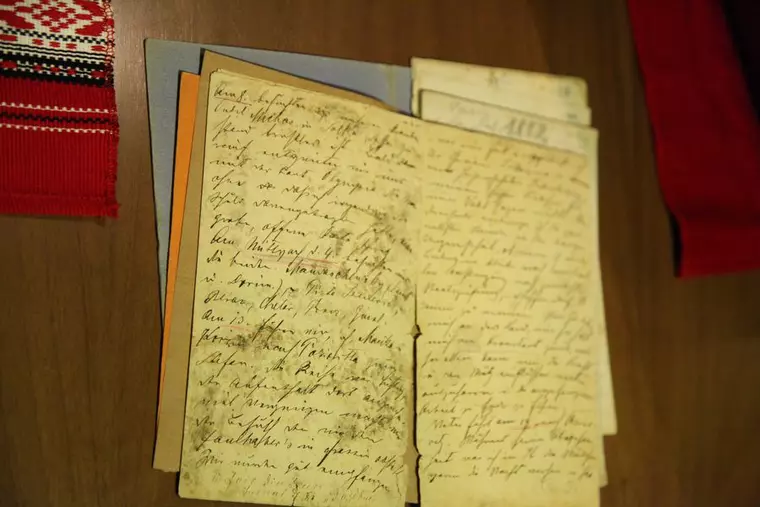 fragment din jurnalul lui Ciprian Porumbescu - original