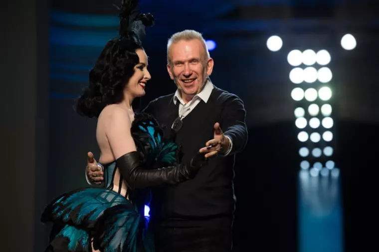 Dita Von Teese si Jean Paul Gaultier 1