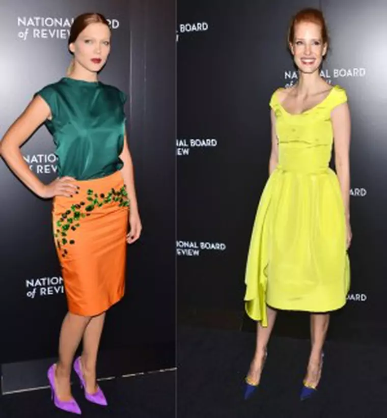 Lea Seydoux, Jessica Chastain