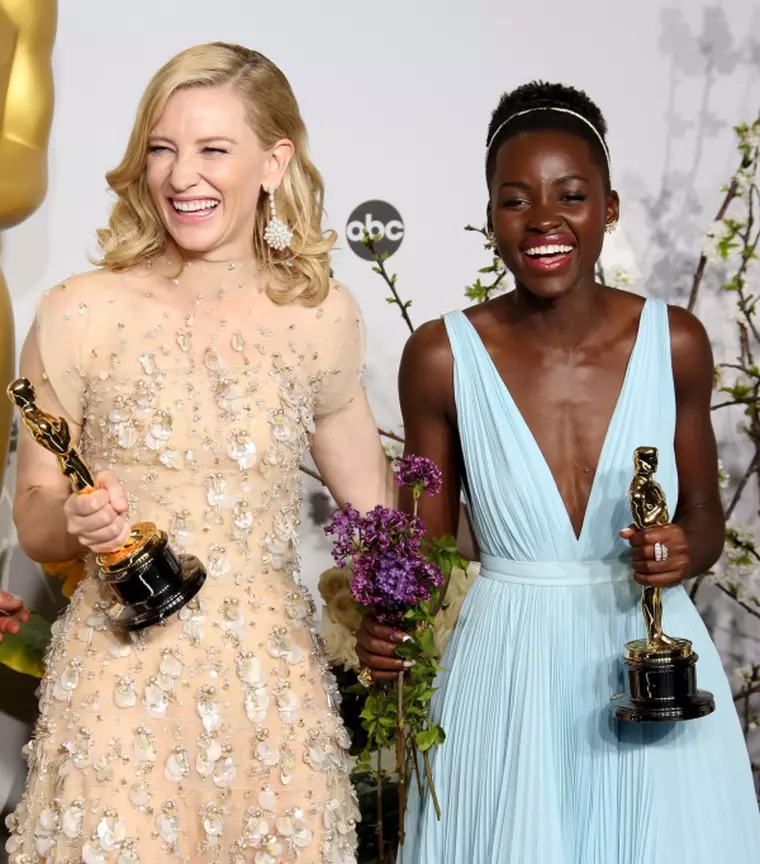 Cate Blanchett si Lupita Nyong'o