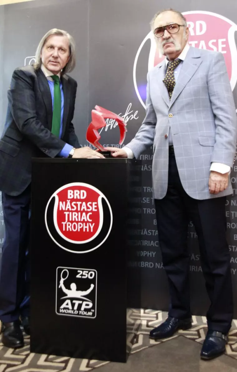 Ilie Nastase si Ion Tiriac