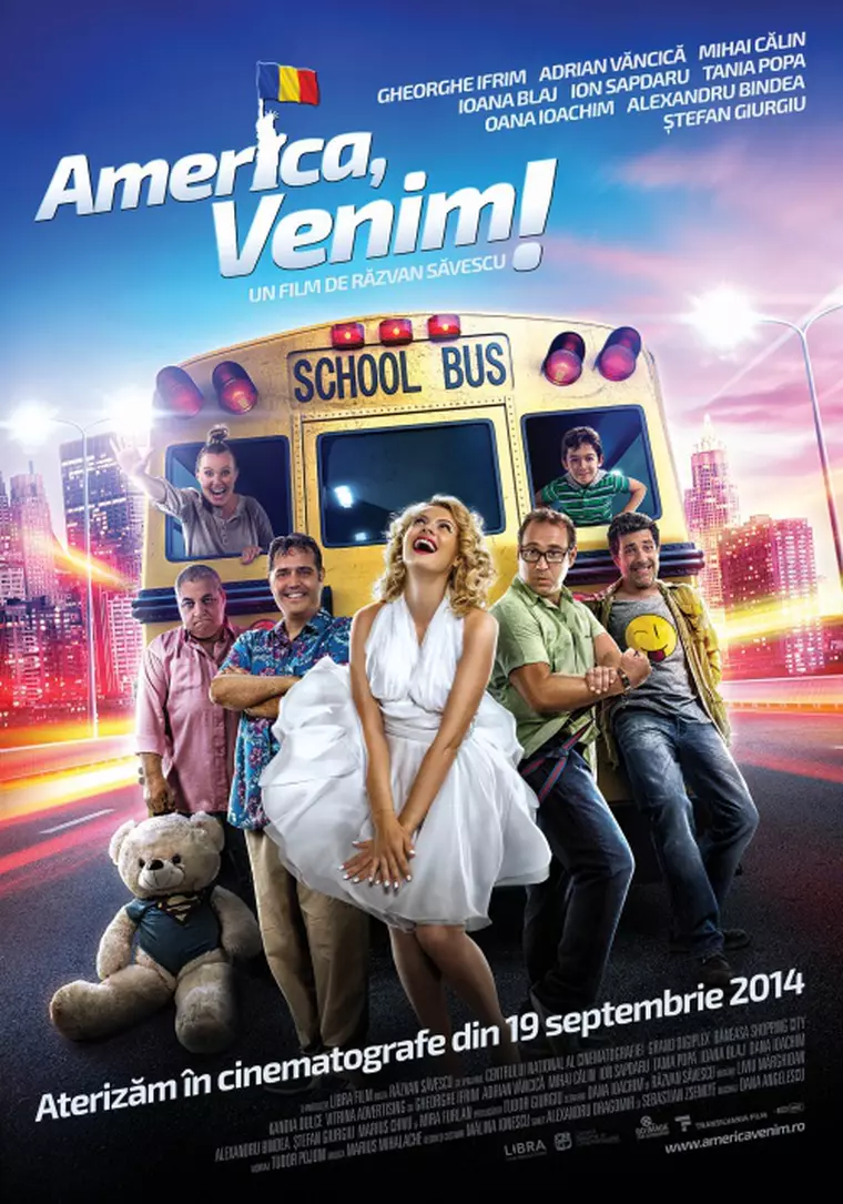 America, venim! - poster1