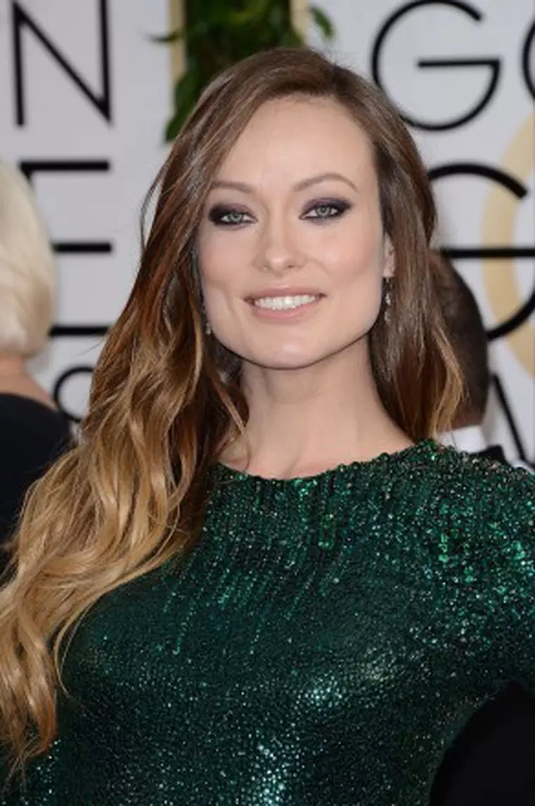 Olivia Wilde arriving at the 71st annual Golden Globe Awards held at the Beverly Hilton in Beverly Hills, Los Angeles, CA, USA, January 12, 2014. Photo by Lionel Hahn/ABACAPRESS.COM