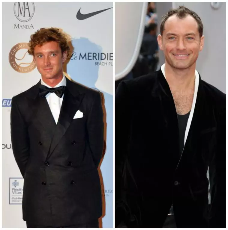 Pierre Casiraghi de Monaco vs. Jude Law