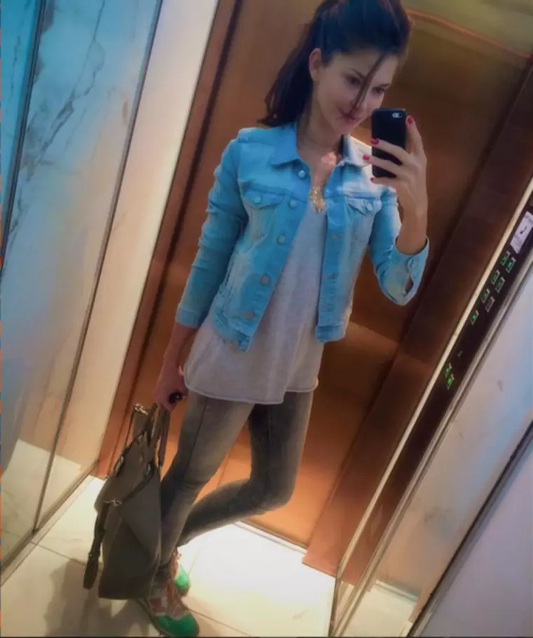 Alina Puscas, la o luna după ce a devenit mamica