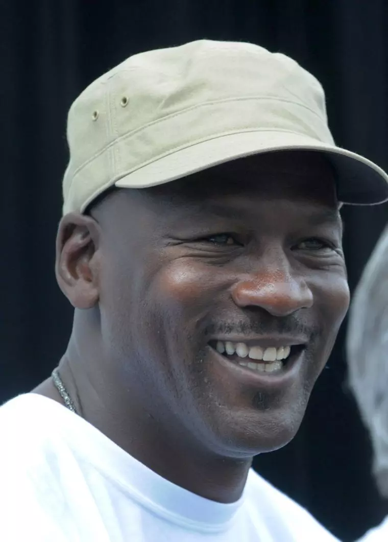 Michael Jordan attends the opening of the Hornets Day of Service at Hornets Nest Elementary School in Charlotte, NC, USA on June 9, 2014. Photo by Isabella Bartolucci/Charlotte Observer/MCT/ABACAPRESS.COM