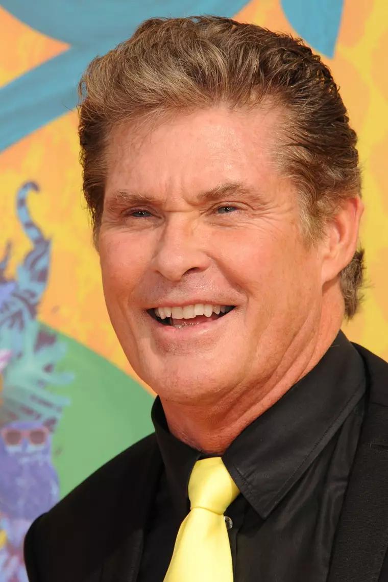 29 March 2014 - Los Angeles, California - David Hasselhoff. 27th Annual Nickelodeon Kids' Choice Awards held at the USC Galen Center. Photo Credit: Byron Purvis/AdMedia