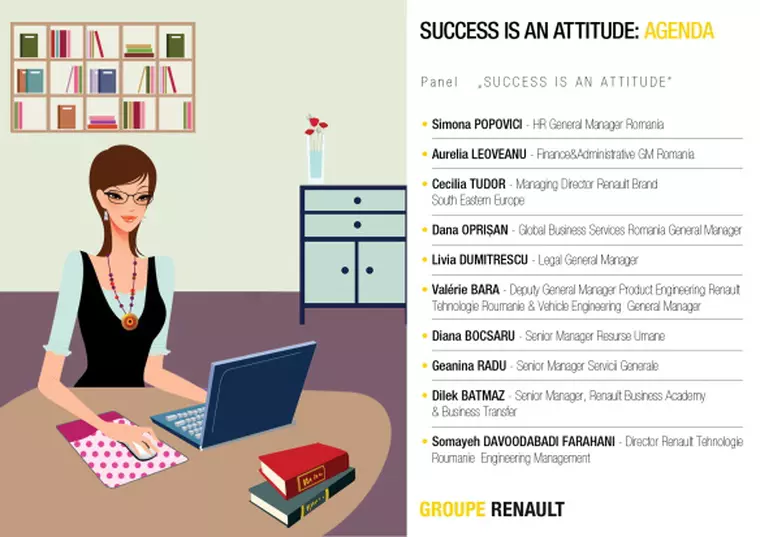 Success is an attitude - un eveniment în luna martie dedicat femeilor