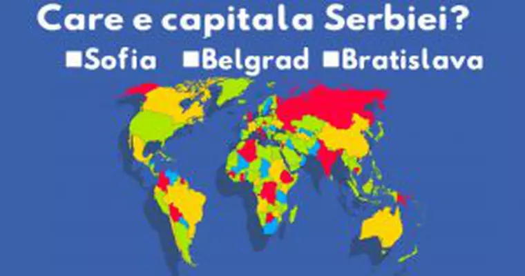 Test capitalele lumii