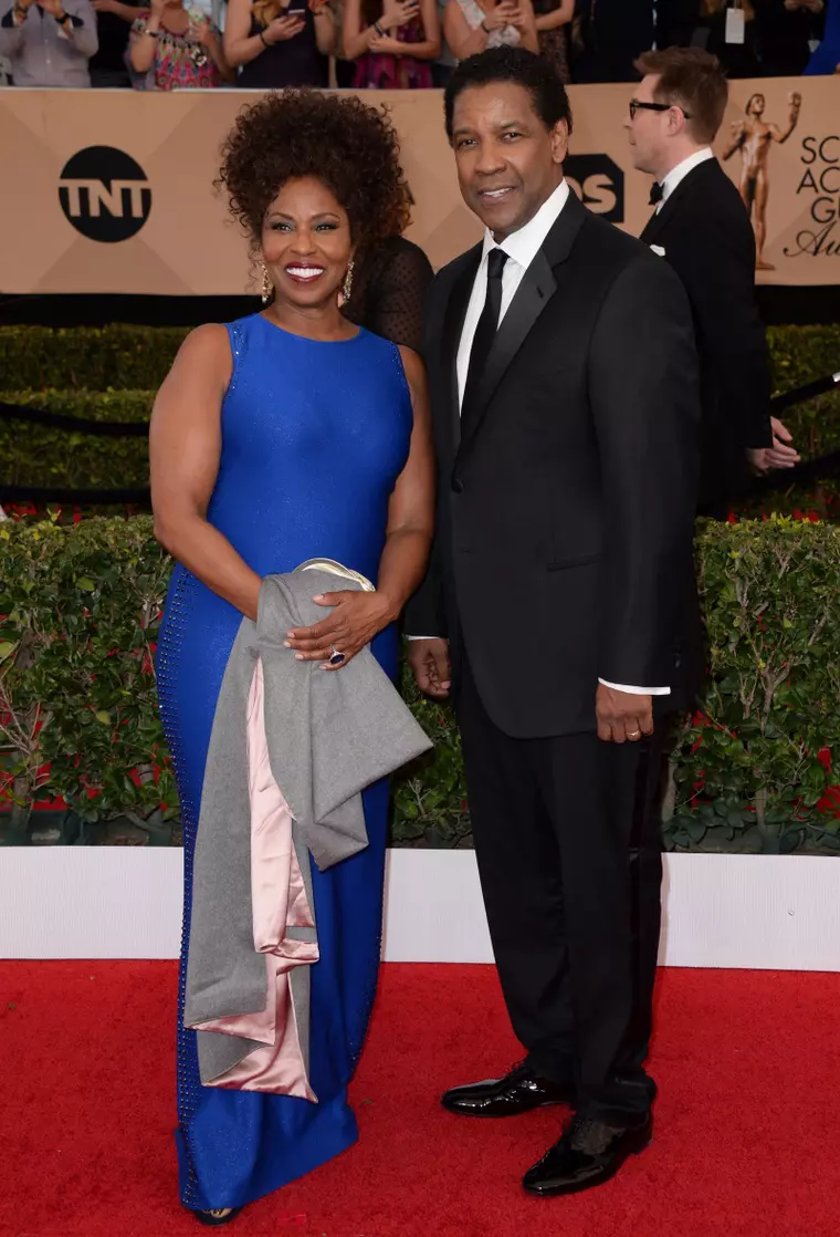 Denzel si Pauletta Washington