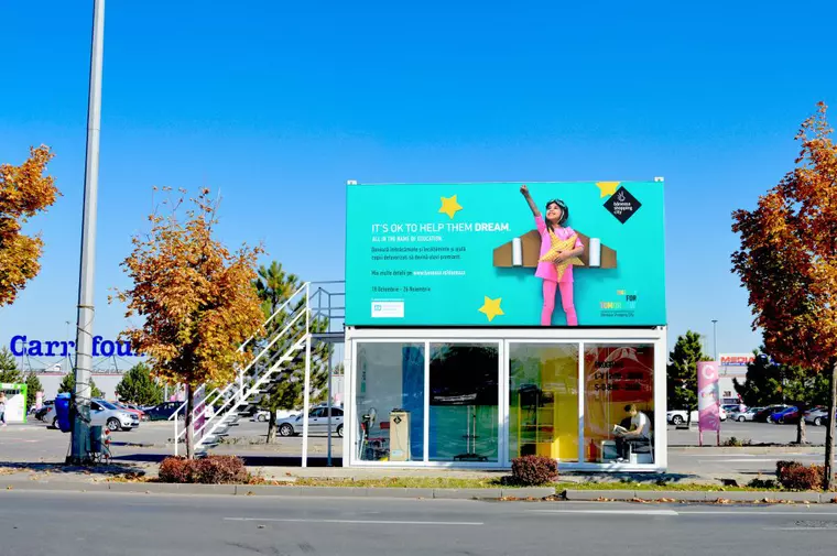 (P) Băneasa Shopping City lansează proiectul de combatere a abandonului școlar  It`s OK to help them dream