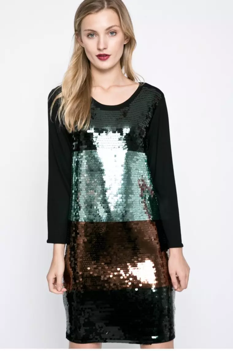 Rochie eleganta cu paiete black friday 2017