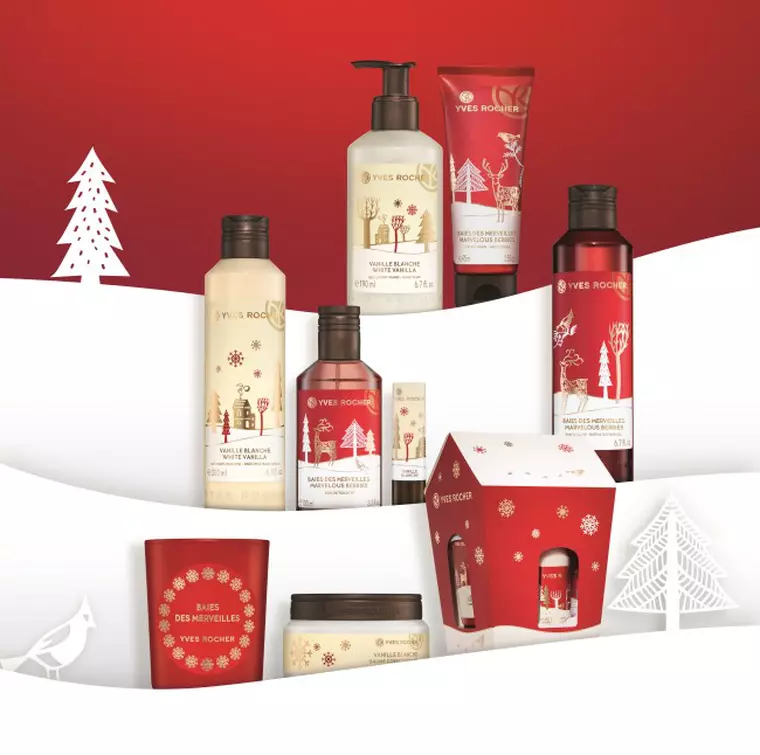 colectie de craciun Yves Rocher