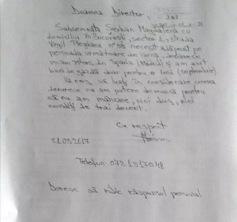 Scrisoarea trimisă de Magdalena Șerban cu luni înainte de crima de la metrou. Concluzia grafologilor