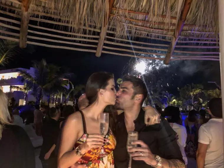 Adrian Mutu si Sandra Bahici