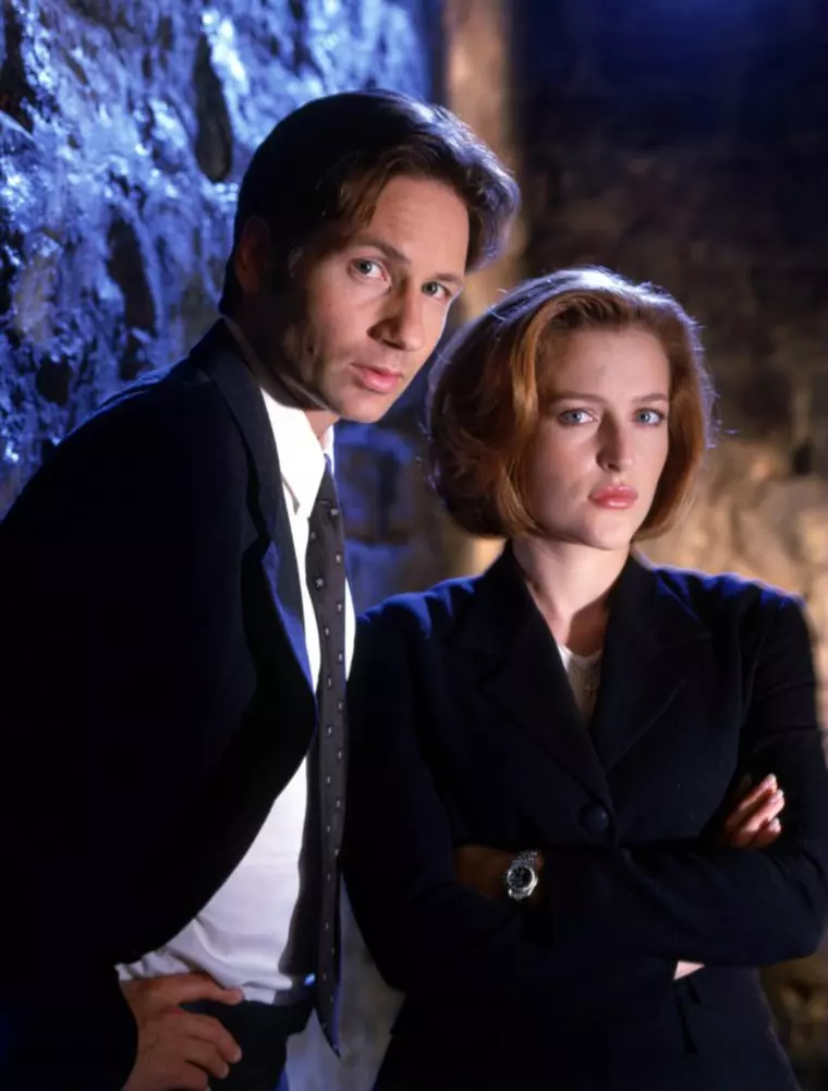 Dana Scully si Fox Mulder- Dosarele X