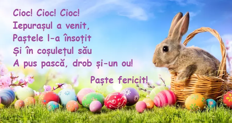 Mesaje cu felicitari de paste