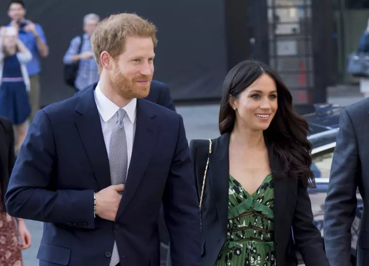 Prințul Harry și viitoarea sa soție Meghan Markle