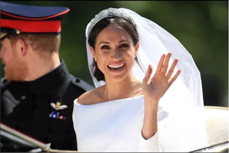 Ce machiaj a purtat Meghan Markle la nunta ei