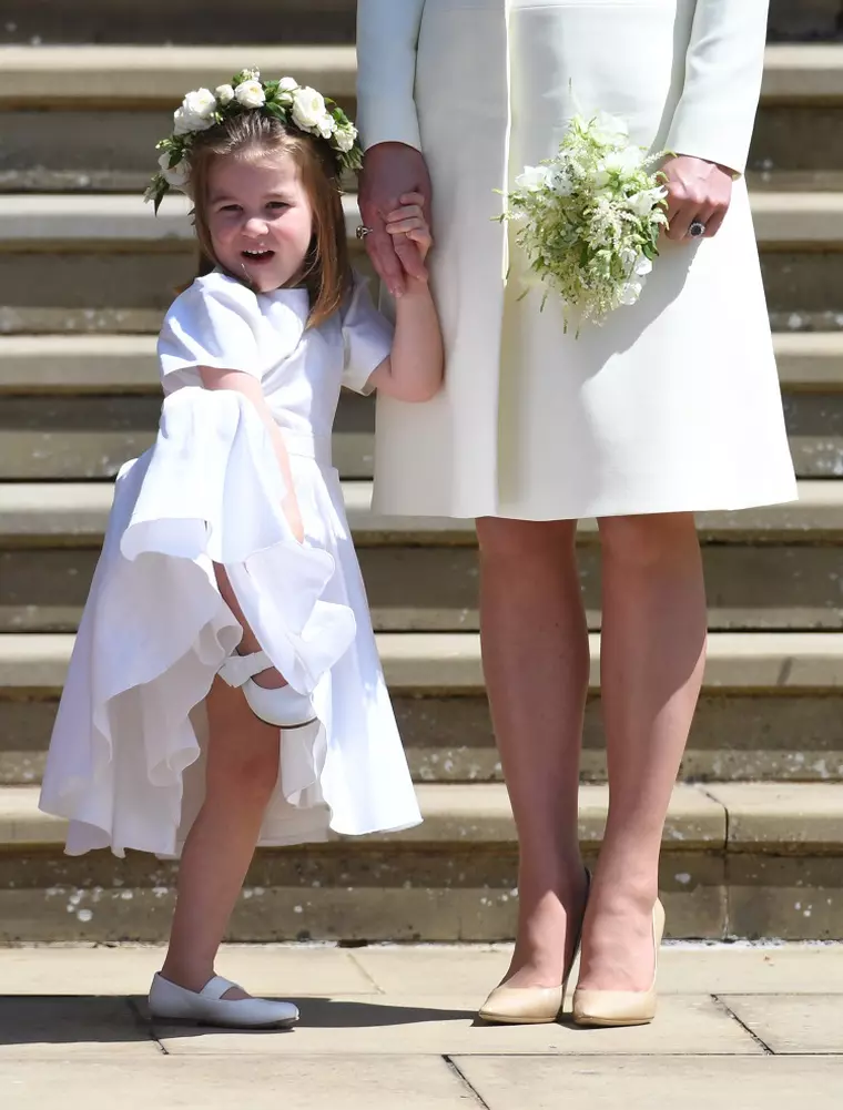 Prințesa Charlotte a cucerit inimile publicului la nunta regală. Gesturile ei au fost adorabile