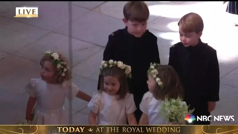 Prințesa Charlotte a cucerit inimile publicului la nunta regală. Gesturile ei au fost adorabile