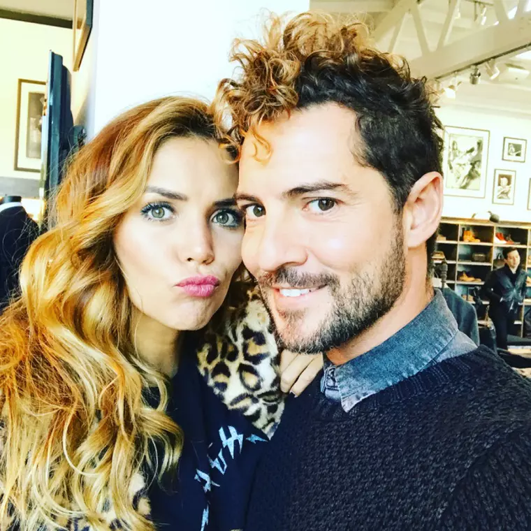 David Bisbal si Rossana Zanetti