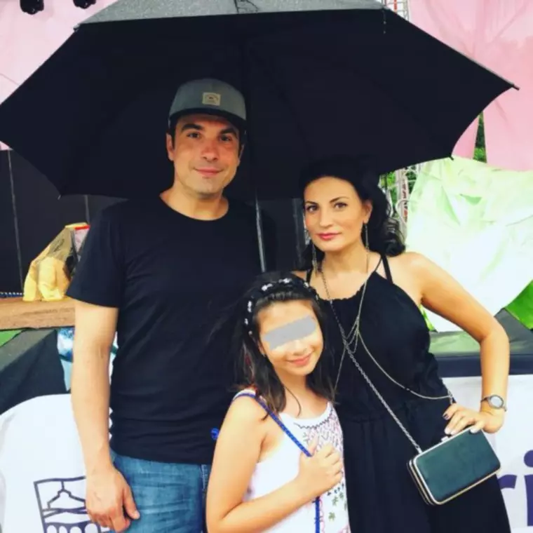 Ioana Ginghina, Alexandru Papadopol si ruxandra, fiica lor