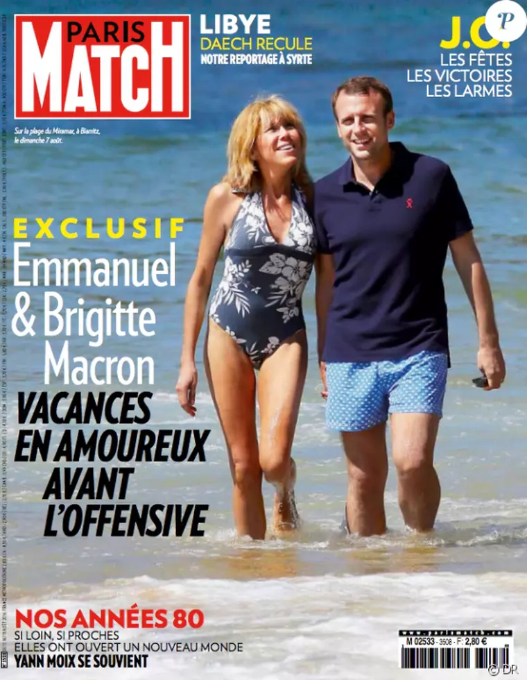 Brigitte Macron, fotografiată în costum de baie la 65 de ani