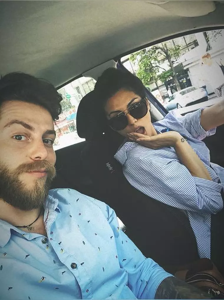 Doinita Oancea si iubitul sau, Adrian Calin 1