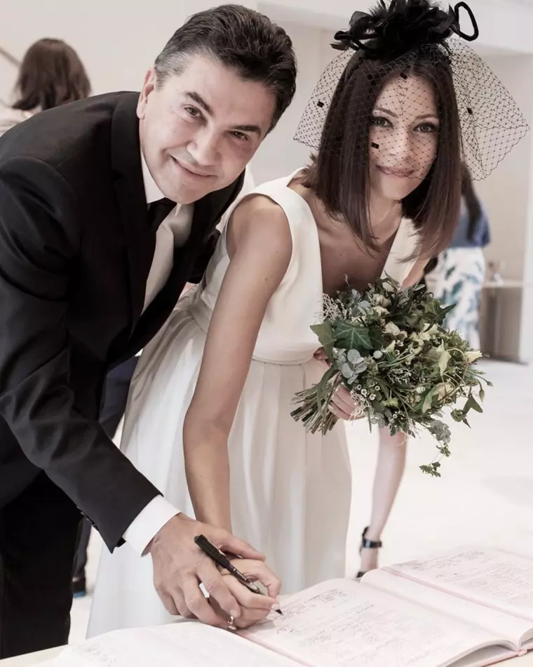 Andreea Berecleanu si sotul sau, Constantin Stan - cununie civila 2
