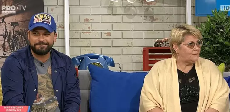 Augustin Viziru si mama sa